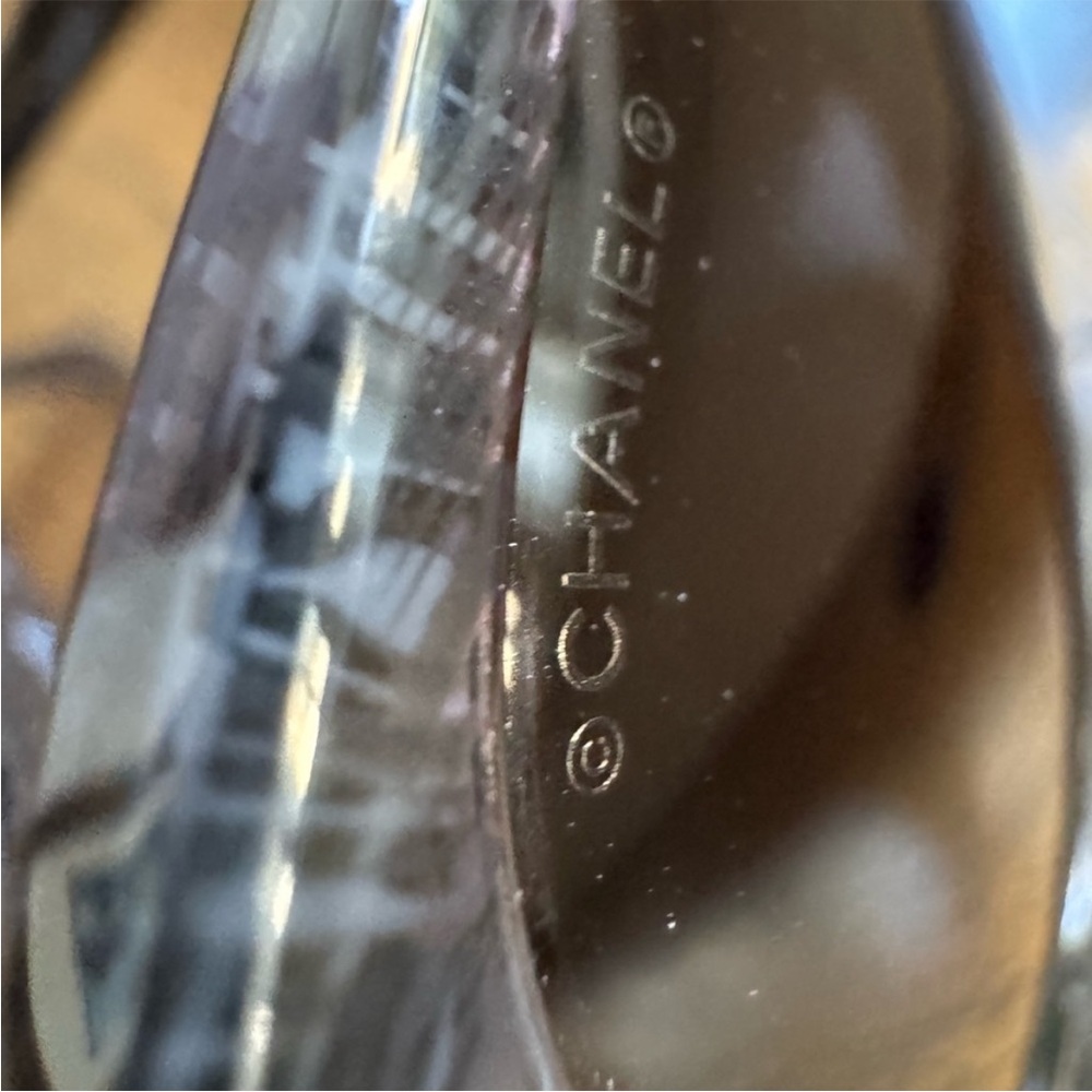 Authentic CHANEL 5234-Q C/1208/3C Oversized Sunglasses, Grey Tweed, 57-16-135 - Picture 7 of 12